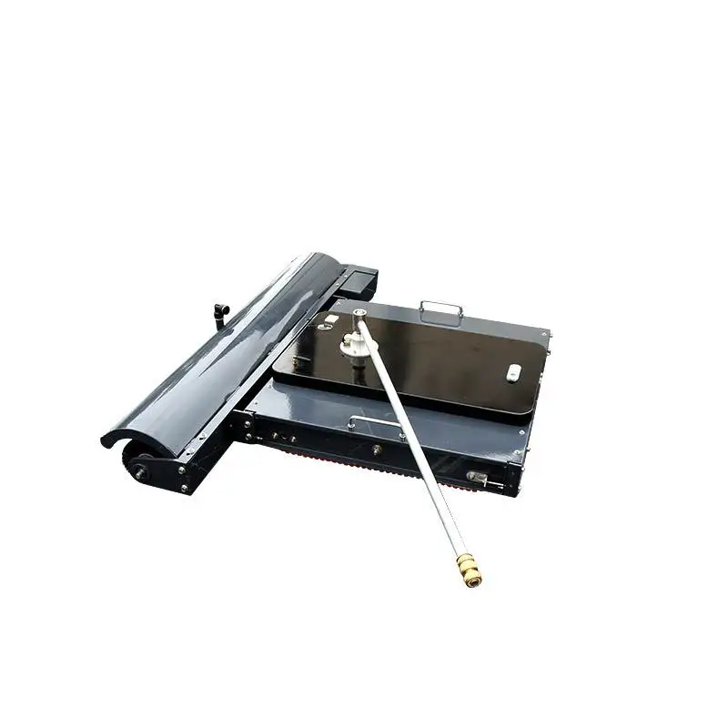 

Solar photovoltaic panel cleaning robot anti-drop with edge induction