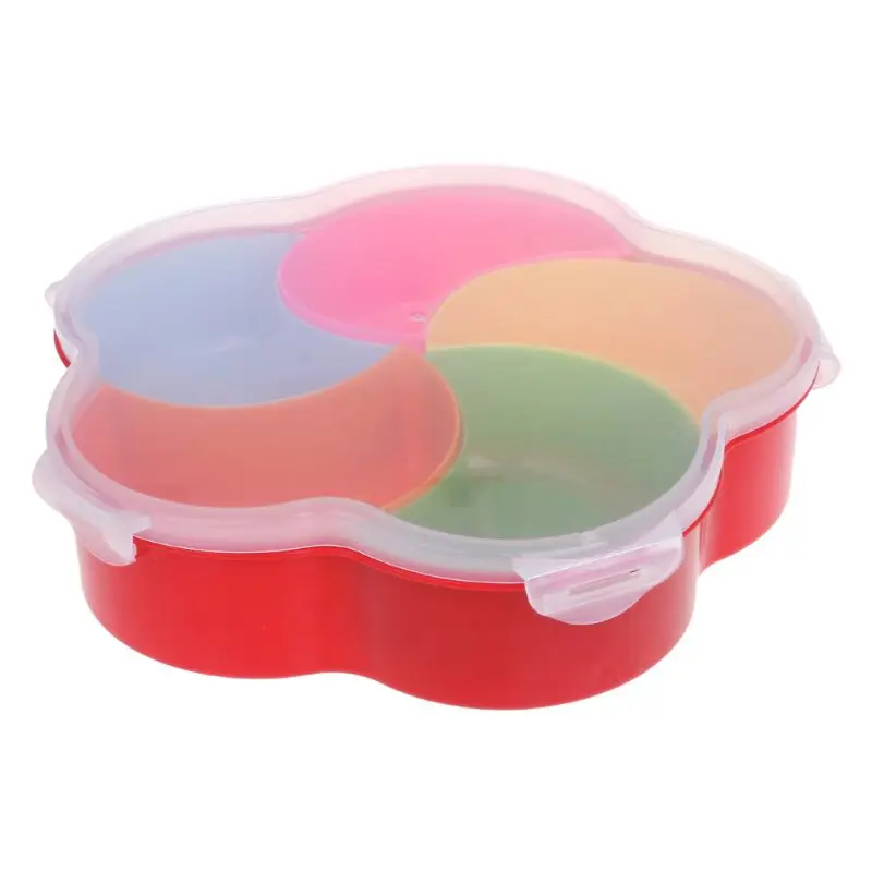 

Multi-function Snack Plates Candy Box With Lid Home Large Capacity Fruits Nut Storage Dessert Tray Snack Dish