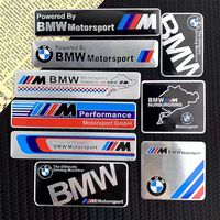 Car Styling Emblem Aluminum Alloy Car Fender Trunk Badge Stickers For BMW M E46 E90 E60 F30 F10 E39 E36 F20 G30 G20 E87 E92 E91