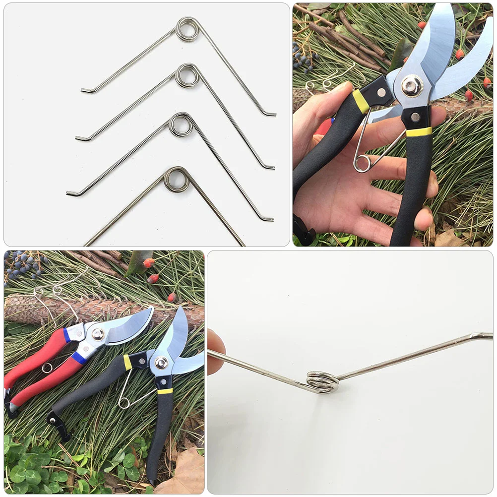 20 Pcs Spring Shears Pruning Flower Pruner Part Branch Parts Stainless Steel Gardening Replacement Trimming