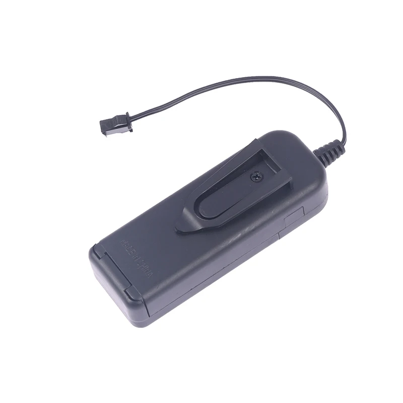 DC 3V AA Battery Holder Box For 1-10m Neon El Wire Electroluminescent String Light Battery Box Controller Driver