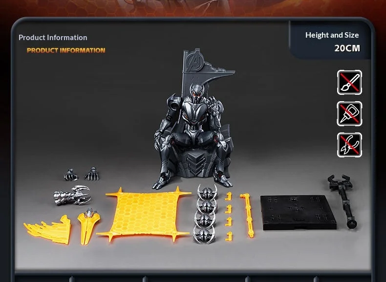 Blokees Legend Edition Building Block Collectible Action Figure Assembly Model Kit For Collection Enthusiasts Gift