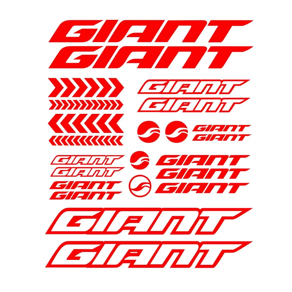 12pcs for Giant Stickers Sticker  Stickers Bicycle Wheel Frame Frame Decal