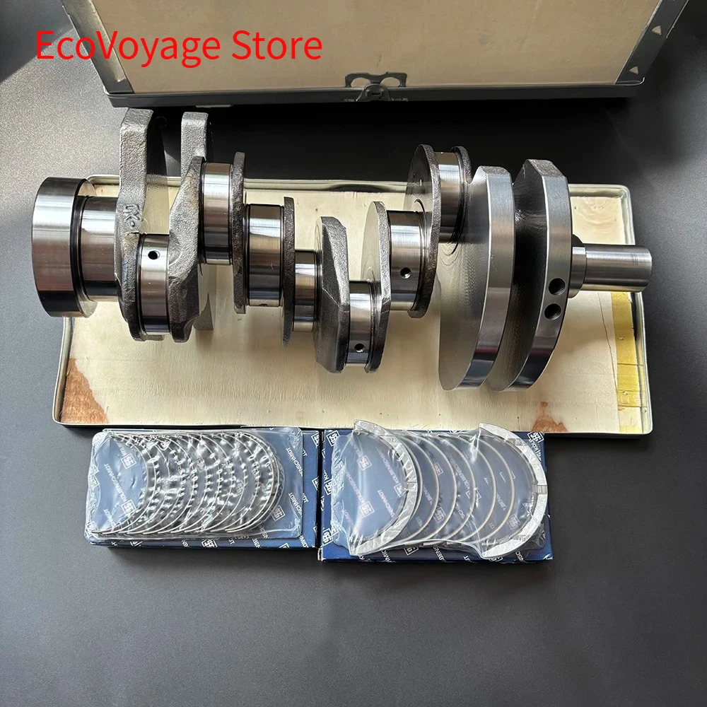 LR038168 New forged steel Crankshaft W/ Bearings For Jaguar Land Rover 3.0L TDV6 Diesel 306DT