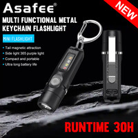 Asafee S15Pro Keychain Flashlight 21g Lightweight Mini EDC Pocket   Flashlight With Clip Small Portable Light With Tail Magnetic