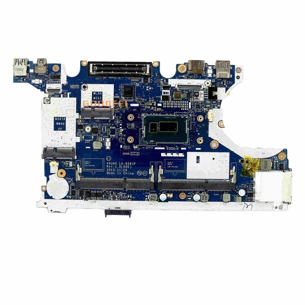 

Laptop Motherboard Notebook Mainboard Accessories LA-9591P I5-4310U Latitude E7440 7440 For DELL 0P9C43 SR1EE DDR3 Tested Work