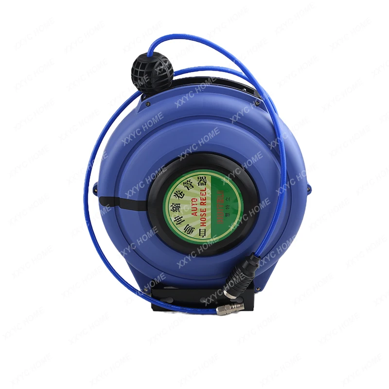 Wall Mount Pneumatic Compressor Automatic Compressed Air Hose Reel Retractable Telescopic garden hoses watering hose reel PU8X5