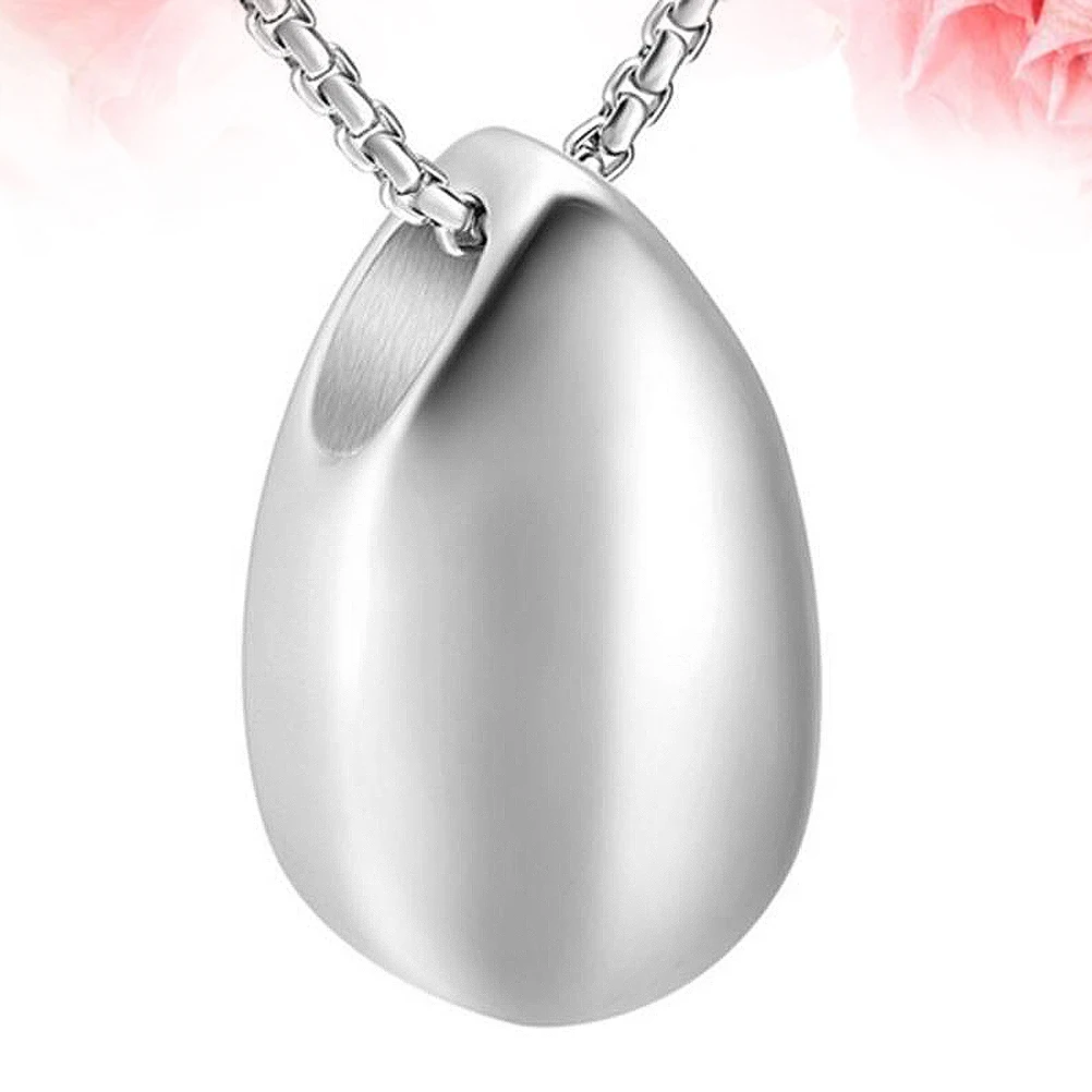 

Stainless Steel Water Drop Pendant Jewelry Charm Locket Keepsake Earrings Necklaces Bracelets Accessories Memory Ashes Pet