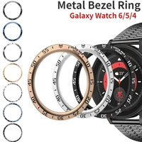 Anneau de protection en métal pour Samsung Galaxy Watch 6 Classic 47mm 43/46/42mm, échelle temps/vitesse, couvercle de protection pour montre 6/5/4 40mm 44mm 1