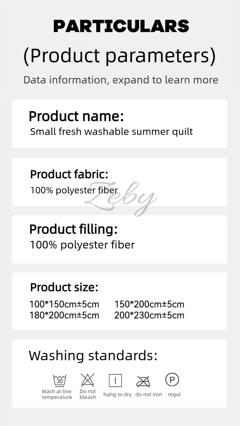Breathable Quilted Summer Blanket Cooling Skin-friendly Comforter Soft Lightweight Quilt Well-vetilated Single Double  Duvet Set