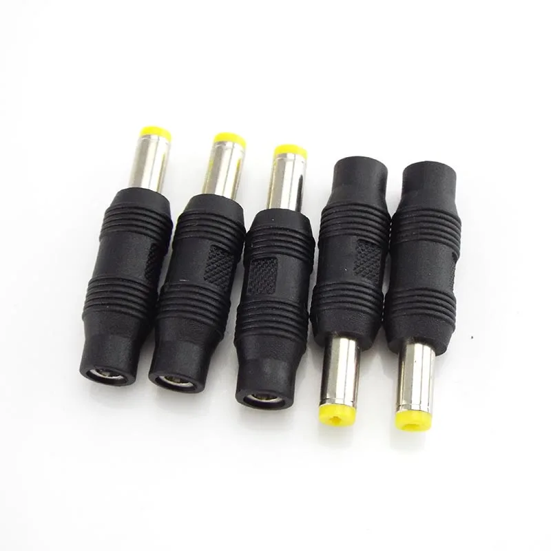 Adapter Jack Plug 3,5*1,35 mm Female naar 5,5*2,1mm Male Connectors DC Power Adapter PC tablet Oplader E4