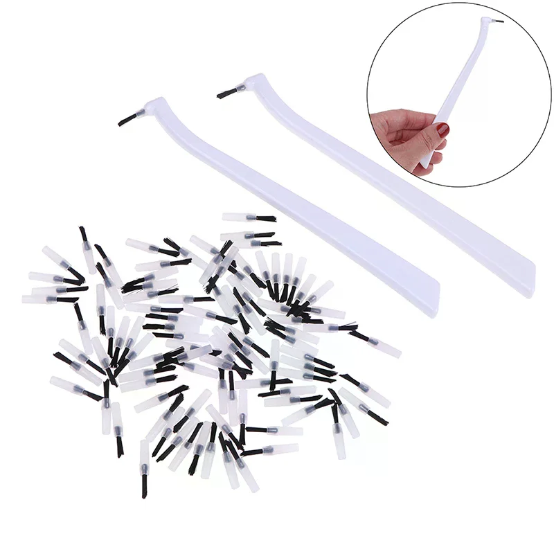 Dental Disposable Composite Brush Tips/Brush Handles For Dental Clinic Supplies