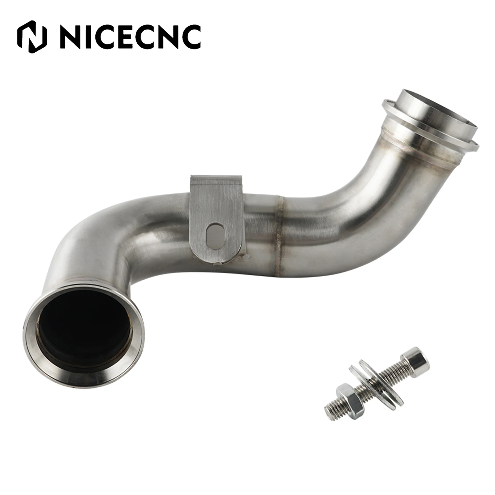 Tubo de Escape Medio para Motocicleta KTM 790 Adventure/R 2019-2022, Husqvarna Norden 901 2022, 890 Adventure/R/Rally 2021-2022