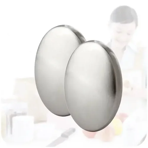Imagen 2 del producto Jabón desodorizante de acero inoxidable, accesorios de cocina, eliminación de olores de ajo y pescado, jabón para lavar las manos, eliminación de olores, herramientas