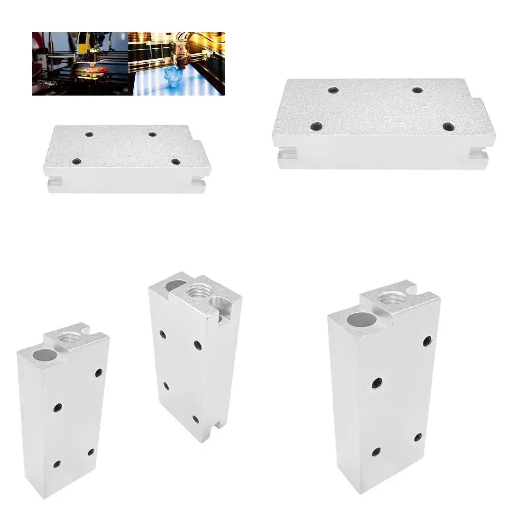 

Super Volcano Aluminum Heaters Block for 3D Printer Hotend V2.4 Enhances Heat Transfer and Compatibility