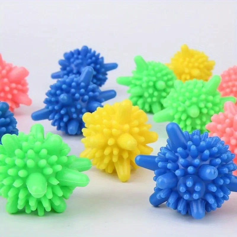 5-30Pcs Laundry Balls with Large Anti-Winding Knotting Friction Force Decontamination Balls Silicone Ball Solid Cleaning Balls