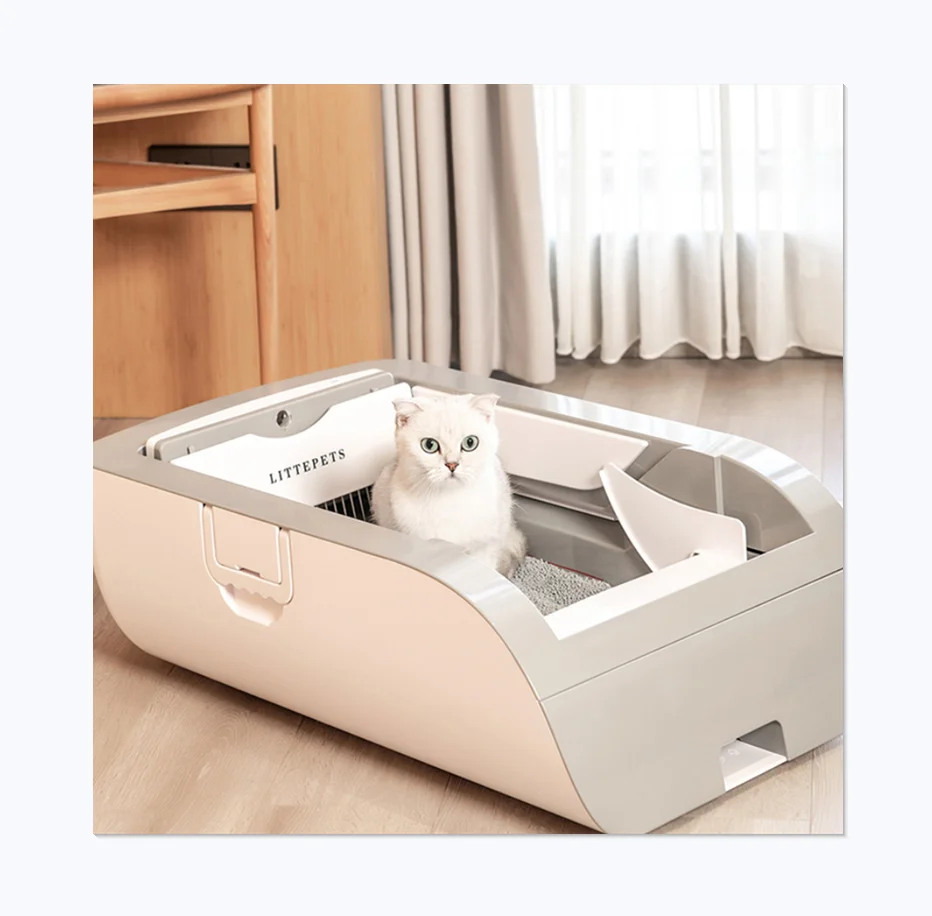 

Automatic Cleaning Sets Smart Pet Supplies Wholesale Deodorant Large Cat Toilet Litter Box