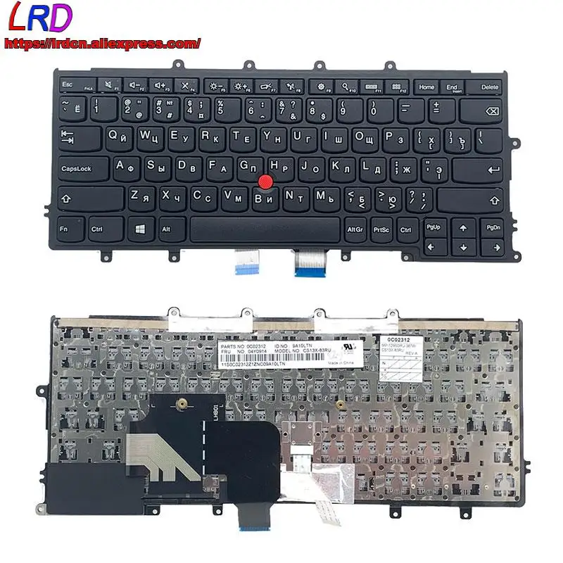 RU Russian New Keyboard For T440 T450 T460 T440S T450S E431 E440 X240 X250 X260 T540P W540 W541 T550 E531 E540 L540 L440 Laptop