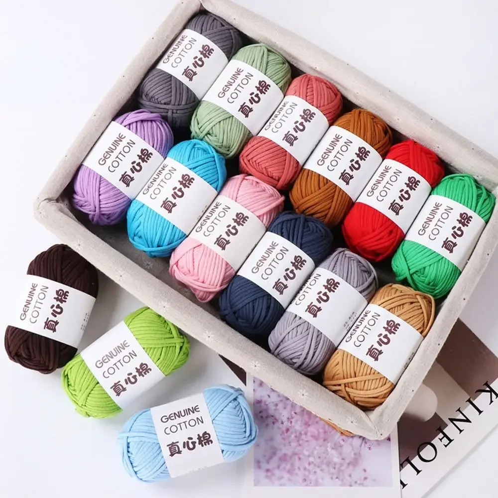 

Functional Cotton Crochet Yarn Sewing For Bag Blanket Yarn Ball For Clothes For Scarves Hat DIY Hand Knitting