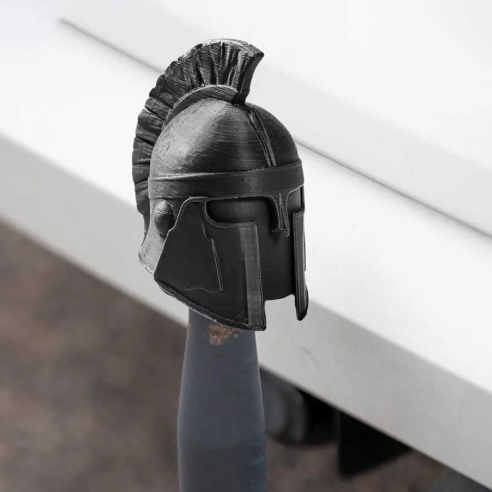 Trekhaak Cap 3D Afdrukken Grappige Cartoon Gladiator Vormige Buis Cover Plug Cap voor Automotive ATV Boot Vrachtwagens Auto Slepen RV