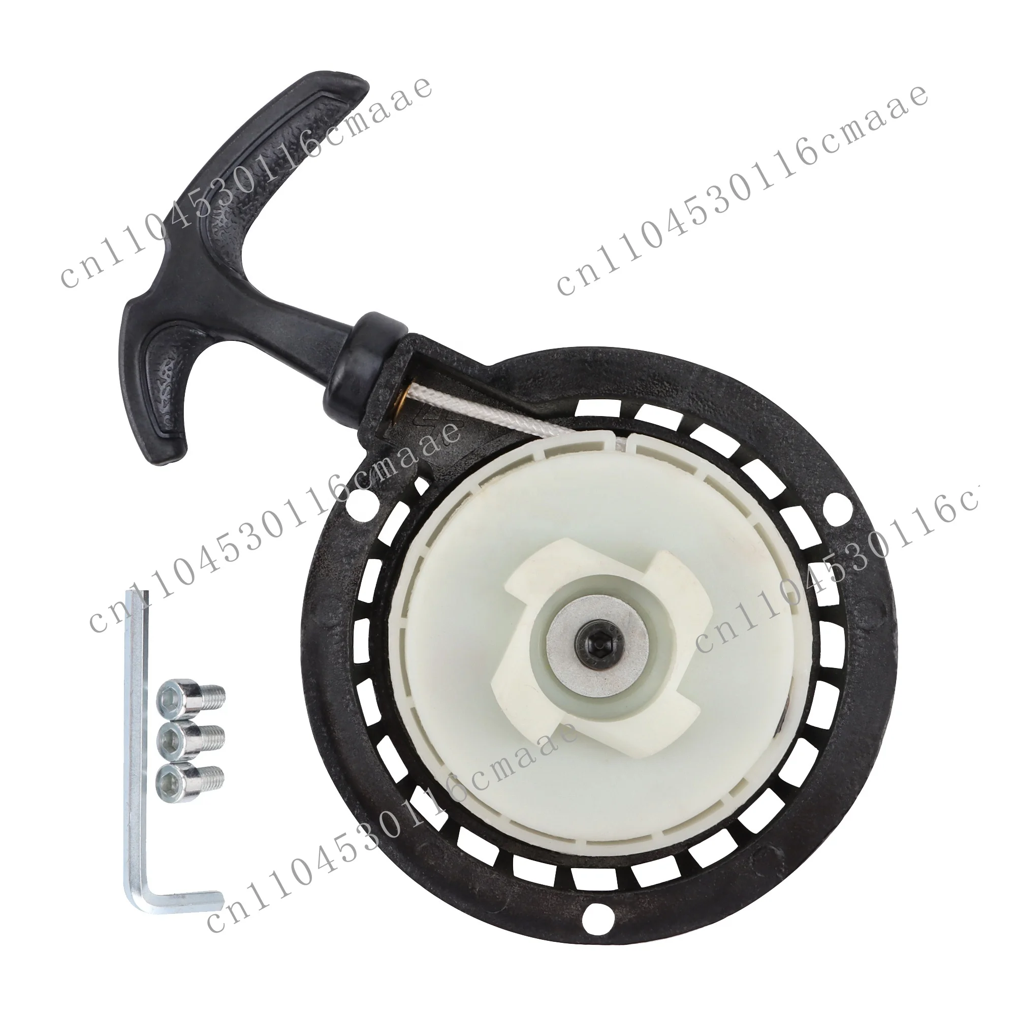 2-Stroke 49cc Engine Mini All-Terrain Vehicle Replacement Aluminum Alloy Pull-Start Backlash Starter for Bike Off-Road Vehicle