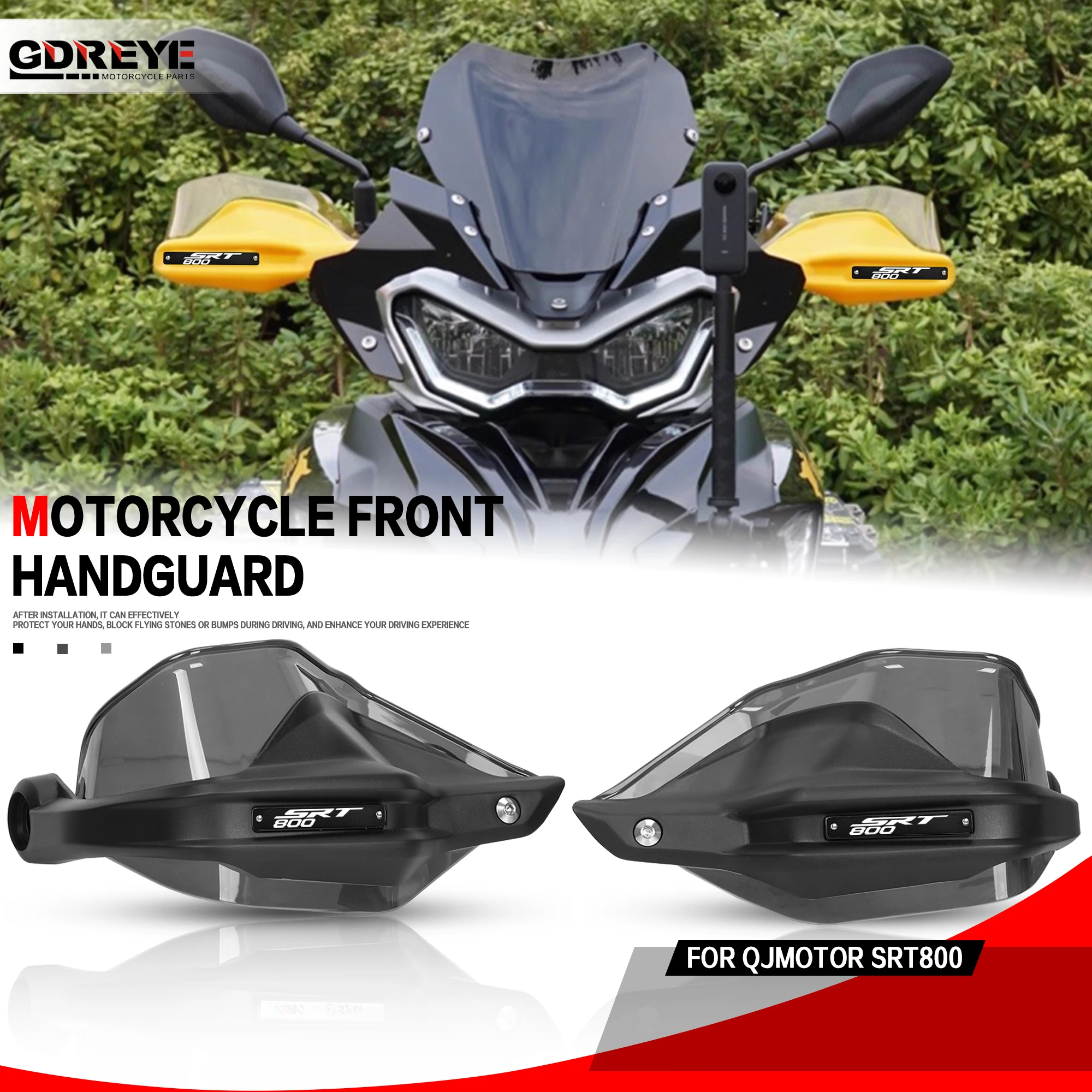 For QJMOTO SRT 800 800X 800SX 800SRT Motorcycle SRT800 Hand Guards Handlebar Guards Windshiel Protective Cover Lever Protector