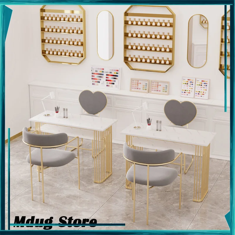 

Stickers Chair Nail Table Stand Professionals Designer Vacuum Nail Table Nordic Cleaner Mesas De Manicurista Salon Furniture