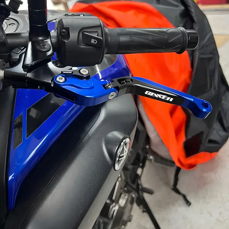 Motorcycle Accessories Adjustable Extendable Foldable Brake Clutch Levers For GIXXER 250 SF GIXXER 150 125 SF250 2020-2023 2024