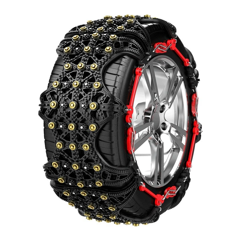 Car fully enclosed snow chain TPU steel nails special thickened car does not hurt snow escape snow chain