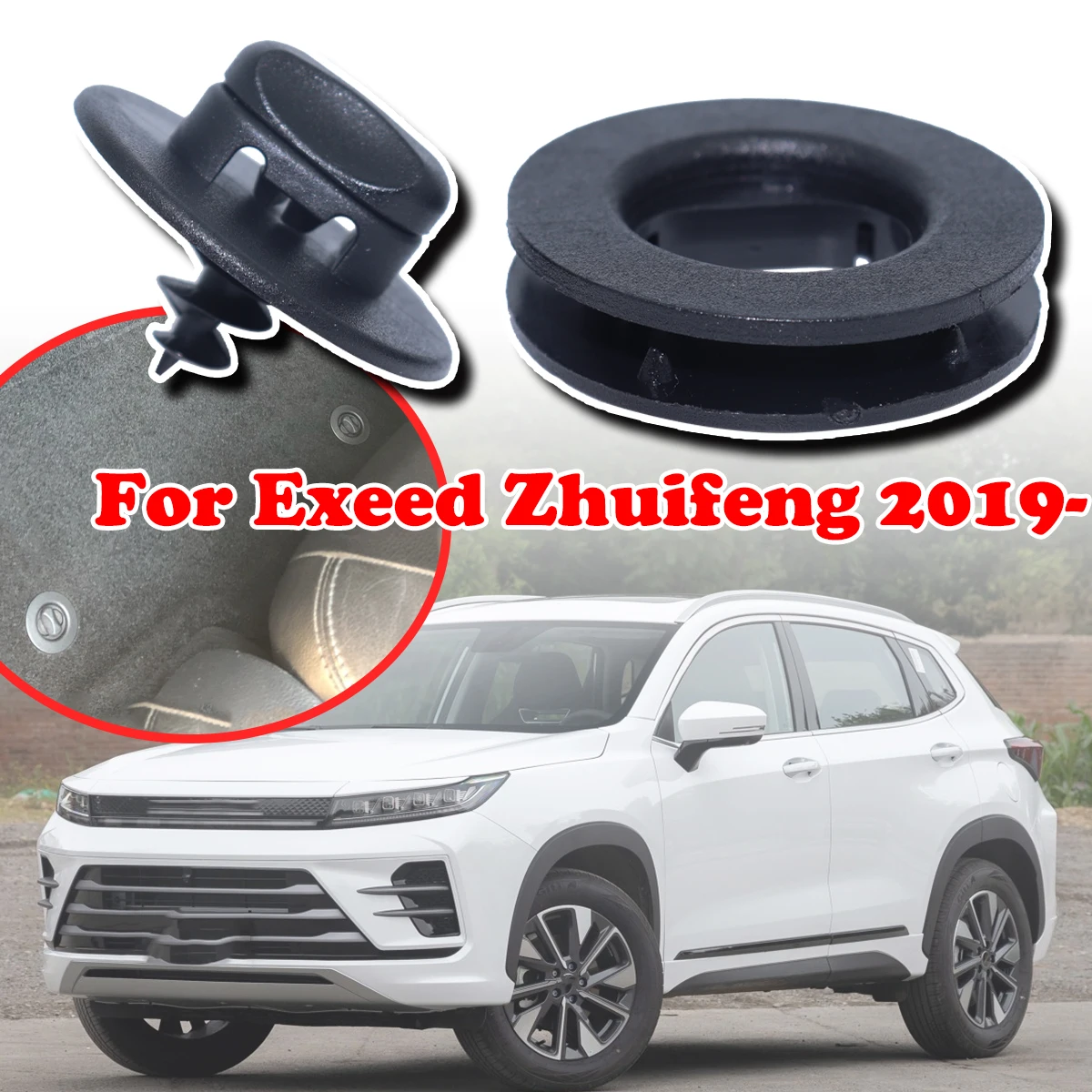 

Floor Mat Clips For Exeed Zhuifeng 2019 - Anti-Skid Fastener Clamps Carpet Fixing Buckles Auto Accessories Tools 3D0898501BB41