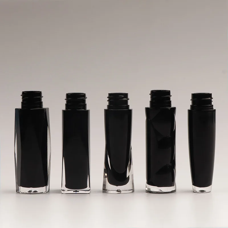 100pcs 3ml Black Makeup Empty Liquid Eyeliner Refillable Bottle Applicator Eyelash Enhancer Eyelash Growth Serum Tubes