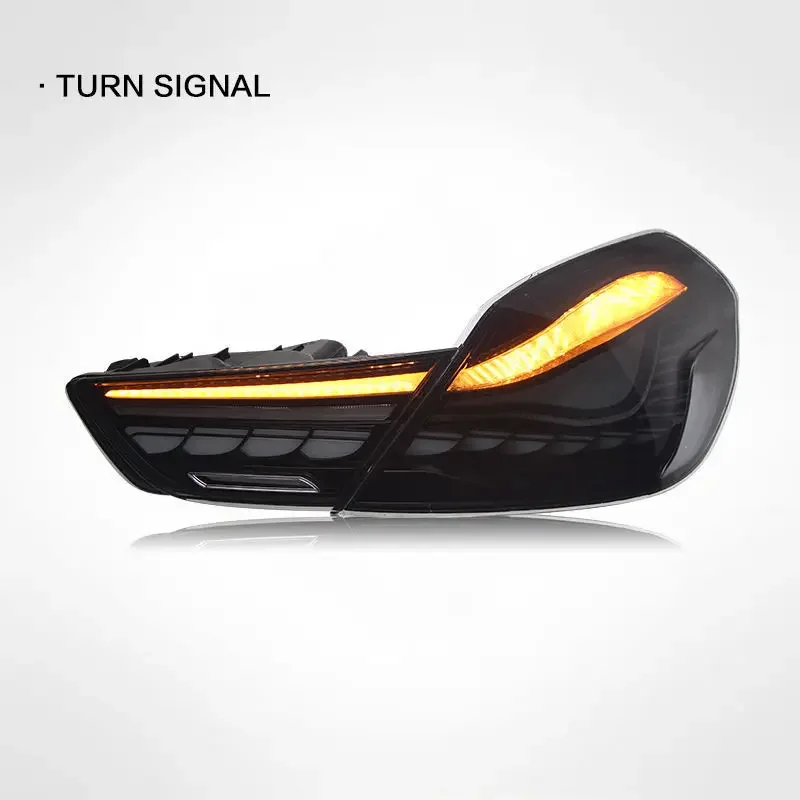 ไฟท้าย LED คุณภาพสูง ดีไซน์เกล็ดมังกร สำหรับรถยนต์ BMW ซีรีส์ 6 ปี 2010-2016 แบบเสียบปลั๊กใช้งานได้ทันที