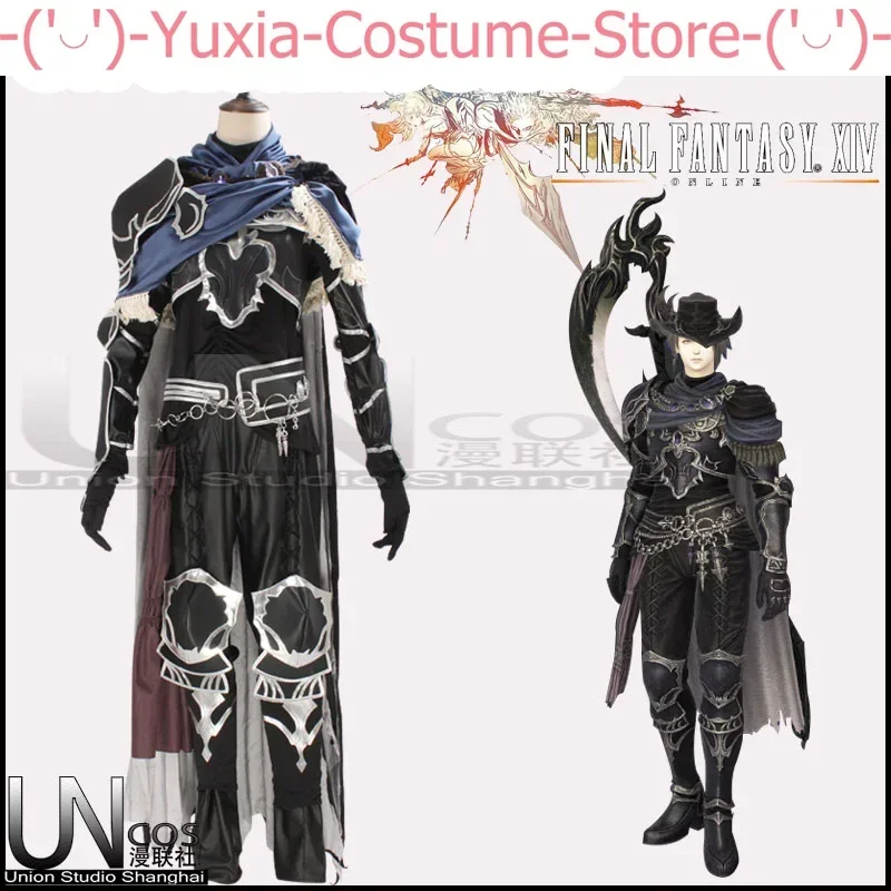 Game FF14  Final Fantasy XIV Zero Cosplay Costume Halloween Uniform Men Carnival Party Outfits Cos Clothing