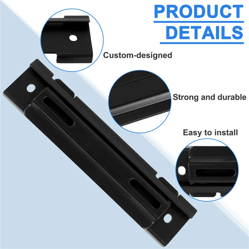 Excellent-WB-120 ソロ 5 サウンドバー用ウォール マウント キット ブラケット、Cinemate120 用、ネジと壁アンカー付き、ブラック