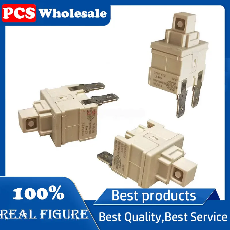 Original 2-pin self-locking 0283422 push-button switch Power key Vacuum cleaner water heater 12(8)A250V T85/55