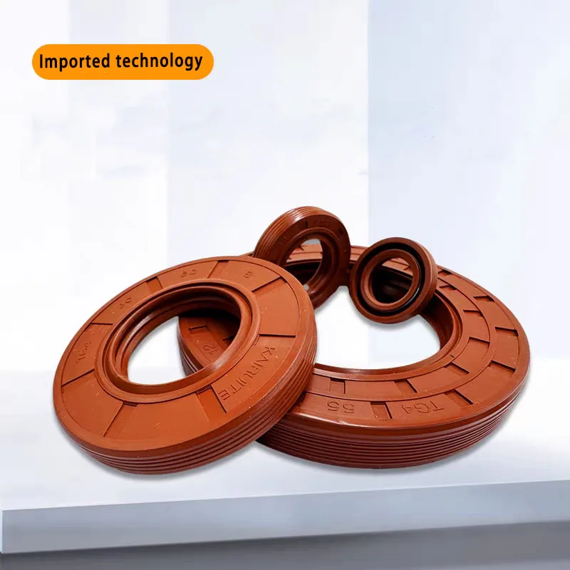 TC/TG FKM Oil Seal, High Temperature Resistance Skeleton Oil Seal for Auto, Machinery, Hydraulic,ID25mm-29mm