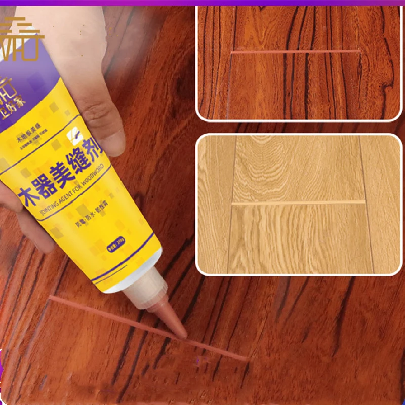 

Home wood floor waterproof anti-mildew beauty seam filling agent hand-extruded home floor repair gap glue