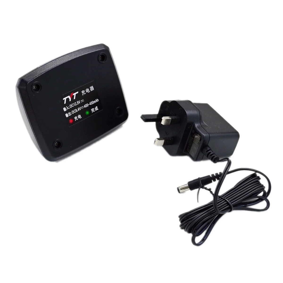 TYT Desktop Ladegerät Fach Basis AC Stecker Adapter für TH UV8200 MD390 MD398 MD2017 MD680D Amateurfunk Ladung Zubehör