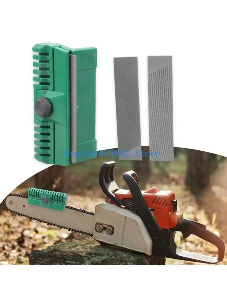 652F Professional Steel Chainsaw Guide Bar Dresser Lawn Garden Track Accessories
