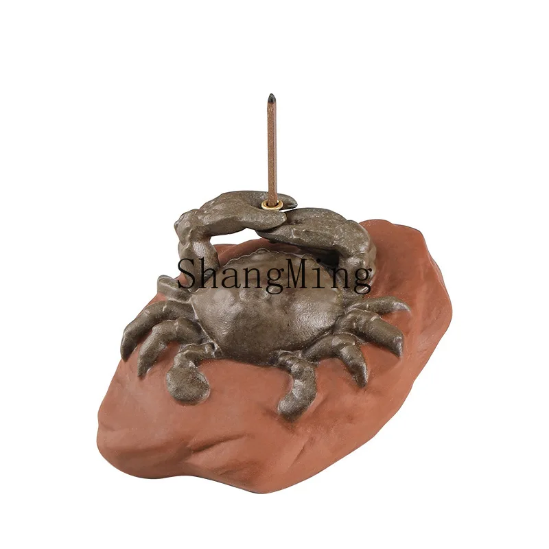 

Подставка для благовоний PYH Crab Line: Декоративный элемент для чайного столика в стиле дзен, держатель для ароматических палочек для дома