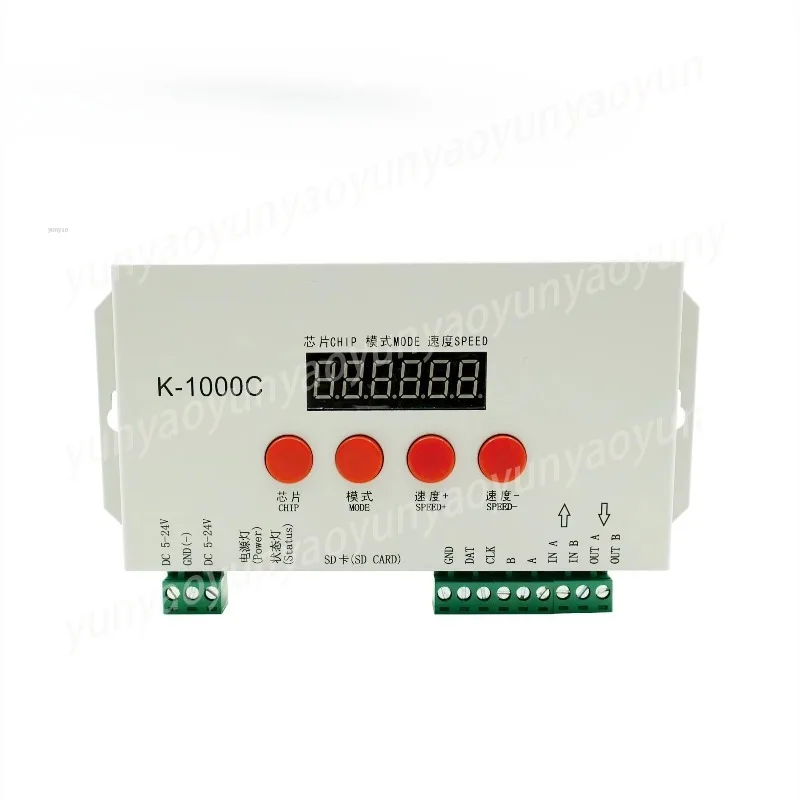 Supports Multi-chip DC5-24V 1000C Decorative Light Point Light Source Controller