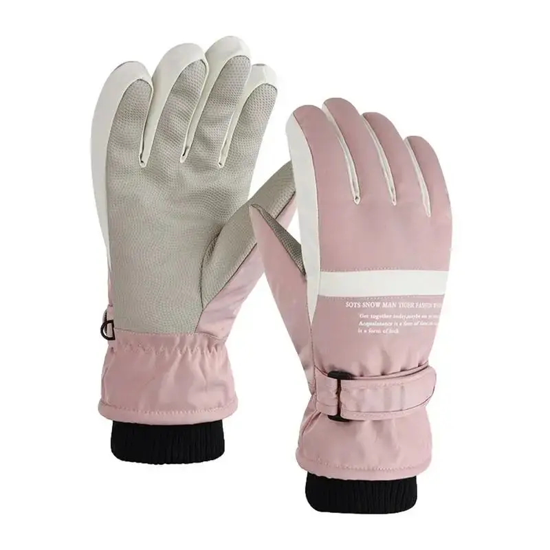 insulated-thermal-touchscreen-gloves-warm-winter-mitts-hand-protection-fashionable-winter-accessories-two-piece-set