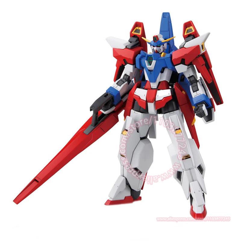 BANDAI GUNDAM AGE-3 ORBITAL HG AGE 26 1/144 Rail-type Trendy Figure Childrens Toy Movable Doll Assembly Model Desktop Decoration