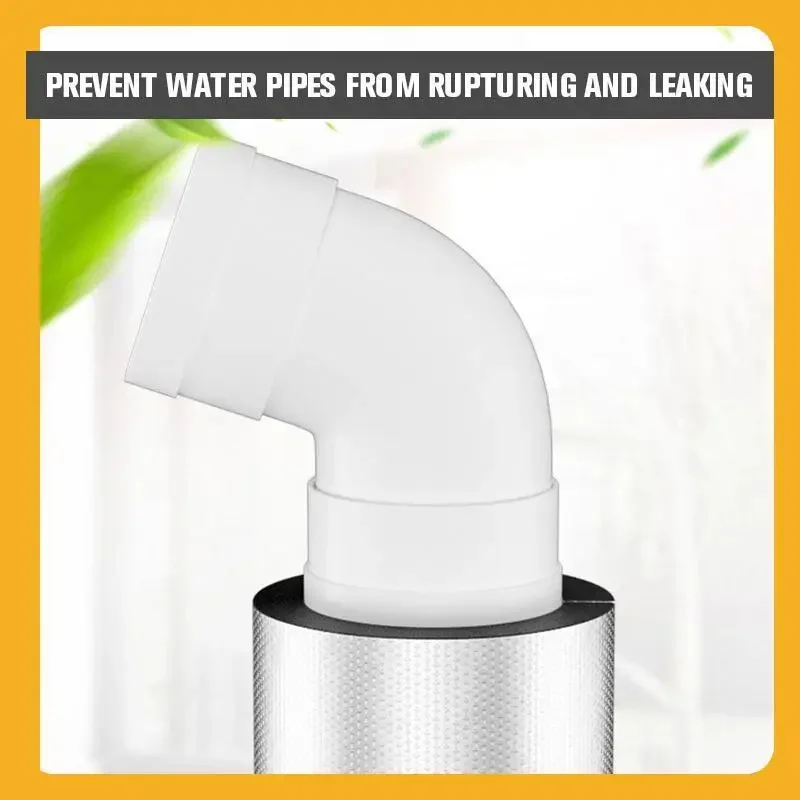 فتح نمط ذاتية اللصق رغوة الأنابيب العزل لأنابيب المياه تكييف الهواء الألومنيوم احباط العزل كم الداخلية ضياء 27 مللي متر