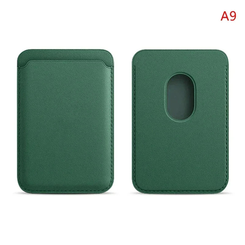 Voor Magsafe Accessoires Magnetische Portemonnee Houder Lederen Case Voor iPhone 13 12 14 15 16 17 Pro Max Kaarthouder telefoon Portemonnee Cover