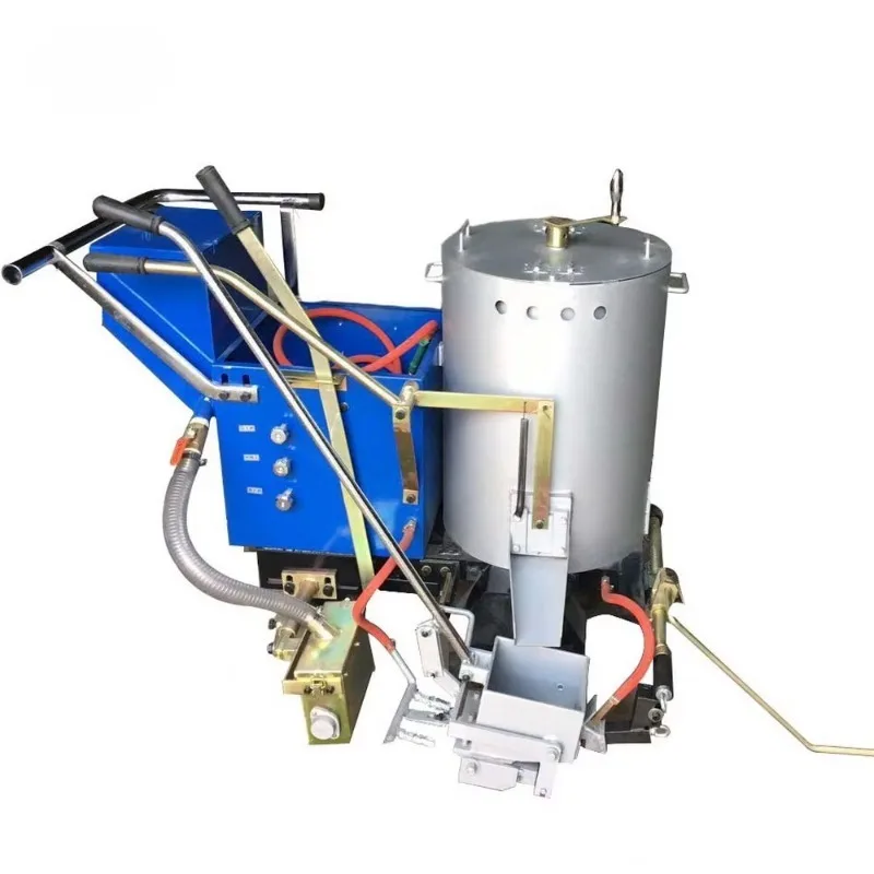 Worldwide Newest Thermoplastic Road Line Marking Painting Machine Fast Heating Hand-push Hot Melt Marking Machine Road Marking