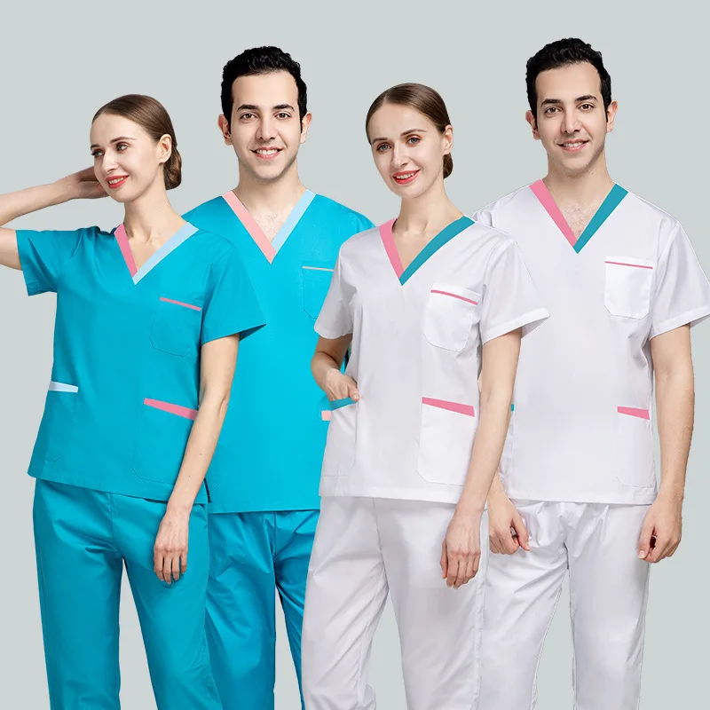 

Doctor's Surgical Women's Summer Thin High-End Oral Doctor's Short Sleeved Washing Gown, Operating Room Hand Brushing Gown