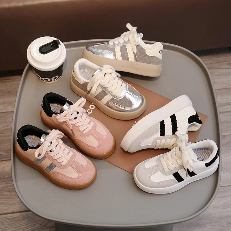

2025 New Fashion Children's Autumn Versatile Sports Shoes Causal School Kids Running Sneakers Breathable Non-slip Boy Girl Shoes