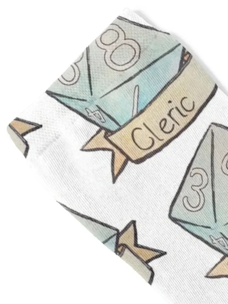 D&D Cleric Hit Dice Socks designer brand japanese fashion Socks Women's Men's