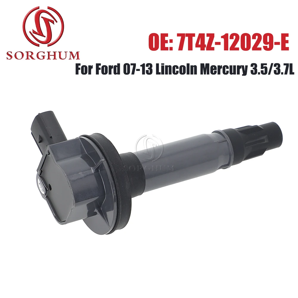 

SORGHUM DG520 Ignition Coil 7T4Z-12029-E 7T4Z12029E For 2007-2013 Lincoln Mercury 3.5/3.7L For For Ford Edge Explorer F150 UF553